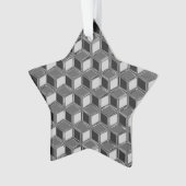 Chrome 3-d-boxen - hematietgrijs ornament (voorkant)