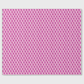 Chrome 3-d dozen - fuchsia roze cadeaupapier (Vlak)