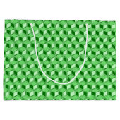 Chrome 3-d dozen - smaragdgroen groot cadeauzakje (Achterkant)