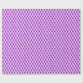 Chrome 3-d dozen - violet paars cadeaupapier (Vlak)