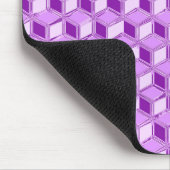 Chrome 3-d dozen - violet paars muismat (Hoek)