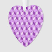 Chrome 3-d dozen - violet paars ornament (voorkant)