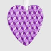 Chrome 3-d dozen - violet paars ornament (voorkant)