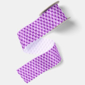 Chrome 3-d dozen - violet paars satijnen lint (Achterkant)