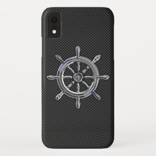 Chrome Achternautisch Wiel op Koolstofvezel Case-Mate iPhone Case