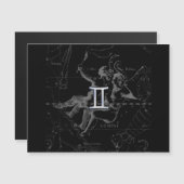 Chrome-achtig Gemini-sterrenbeeld op Hevelius (Voorkant / Achterkant)