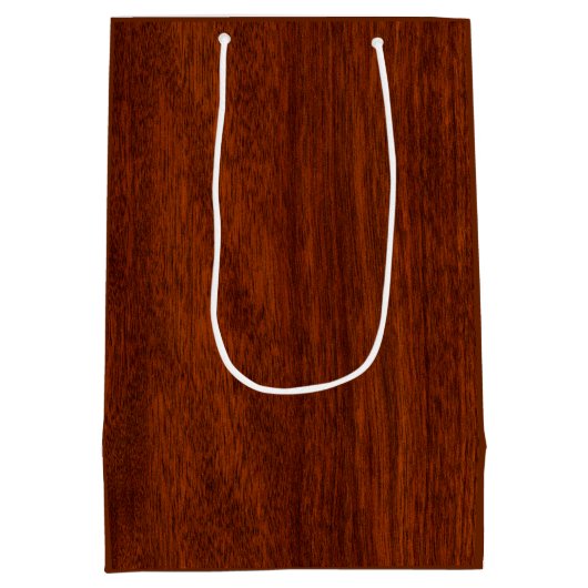 Chrome als Caduceus Medical Symbol Mahogany Print Medium Cadeauzakje (Achterkant)