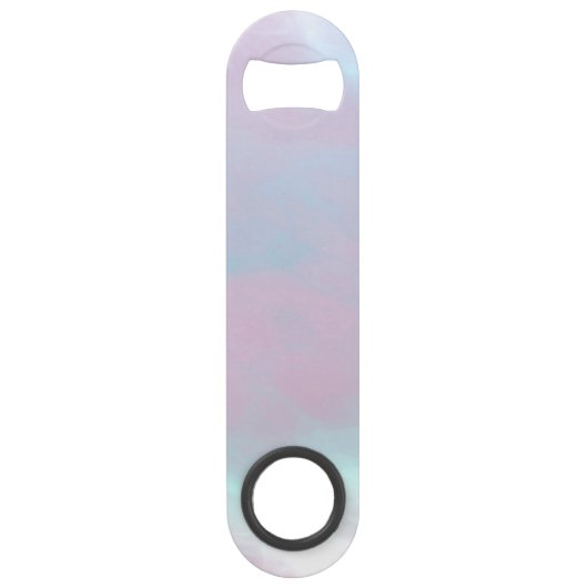 Chrome als Caduceus Medical Symbol Moeder Pearl Speed Flessenopener (Achterkant)