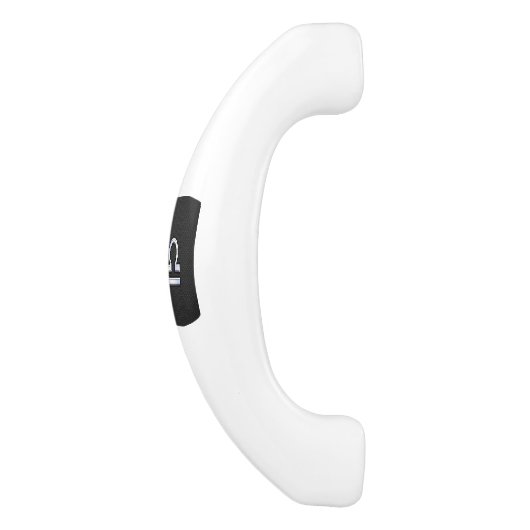 Chrome als het herendiersymbool slang huiddecor keramische kastgreep (Zijkant)