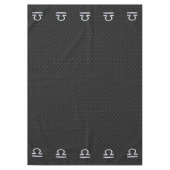 Chrome als het herendiersymbool slang huiddecor tafelkleed (Voorkant)