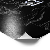 Chrome als het herkenningsteken van de galgdierent foto afdruk (Hoek)