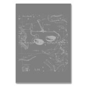 Chrome als het herkenningsteken van de galgdierent kaart (Achterkant)