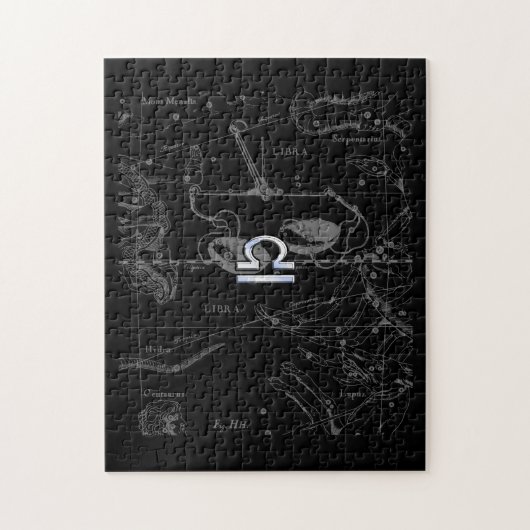 Chrome als het herkenningsteken van de galgdierent legpuzzel (Verticaal)