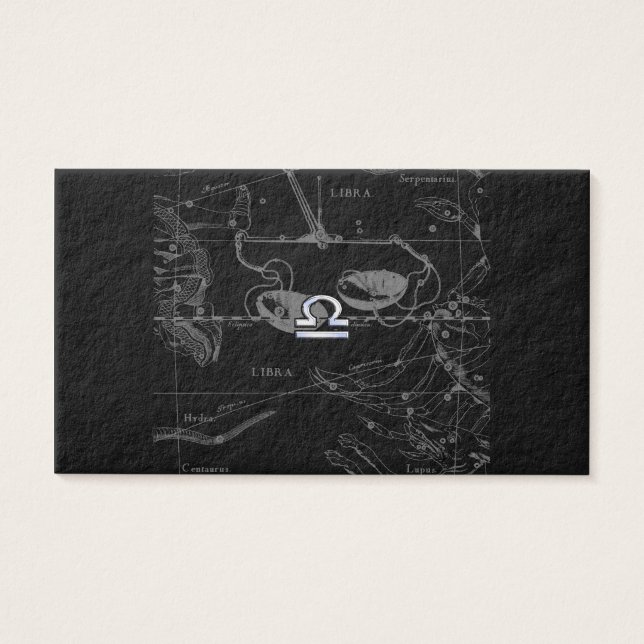 Chrome als het herkenningsteken van de galgdierent visitekaartje (Voorkant)