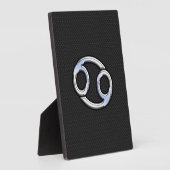 Chrome als kankerdierentuin op slangenhuidstijl fotoplaat (Zijkant)