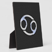 Chrome als kankerdierentuin op slangenhuidstijl fotoplaat (Zijkant)