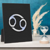 Chrome als kankerdierentuin op slangenhuidstijl fotoplaat (Zijkant)