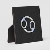 Chrome als kankerdierentuin op slangenhuidstijl fotoplaat (Voorkant)