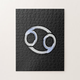 Chrome als kankerdierentuin op slangenhuidstijl legpuzzel