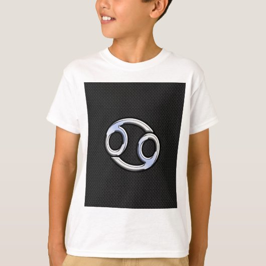 Chrome als kankerdierentuin op slangenhuidstijl t-shirt (Voorkant)