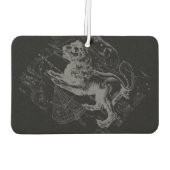 Chrome als Leeuw sterrenbeeld op Hevelius Luchtverfrisser (Achterkant)