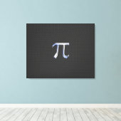 Chrome als PI-symbool op koolstofvezel afdrukken (Insitu (Houten vloer))