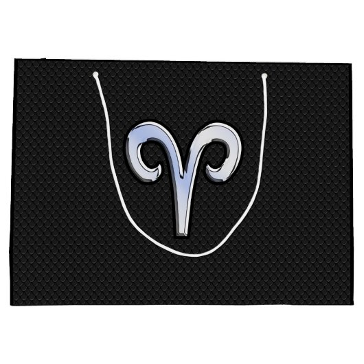 Chrome als ringzegensymbool slangenhuidstijl groot cadeauzakje (Achterkant)