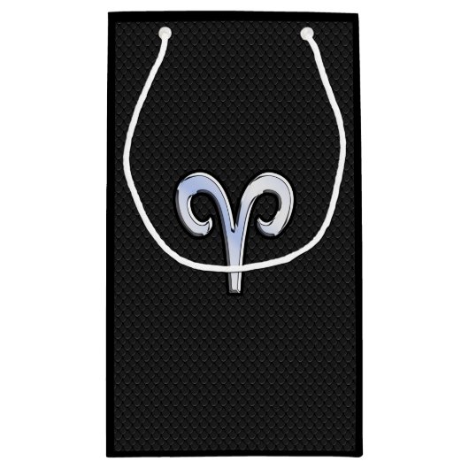 Chrome als ringzegensymbool slangenhuidstijl klein cadeauzakje (Achterkant)