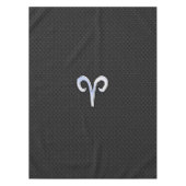 Chrome als ringzegensymbool slangenhuidstijl tafelkleed (Voorkant)