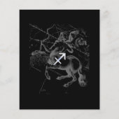 Chrome als Sagittarius Zodiac Sign Hevelius Decor Flyer (Voorkant)