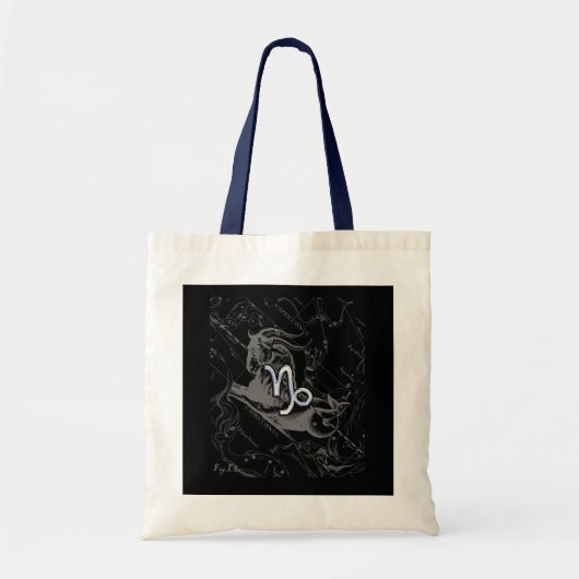 Chrome als Steenbok Sterrenbeeld op Hevelius 1690 Tote Bag (Voorkant)