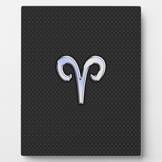 Chrome als sterrenbeeld Ram Fotoplaat (Voorkant)