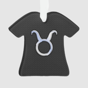 Chrome als Taurus Zodiac Sign Decor Ornament