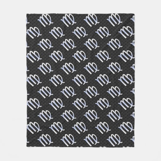 Chrome als viraal dierentuin ondertekenen op slang fleece deken (Voorkant)