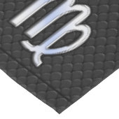 Chrome als viraal dierentuin ondertekenen op slang tafelkleed (Gekanteld)