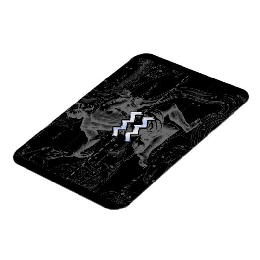 Chrome als Waterman Sterrenbeeld op Hevelius Magneet (Linkerzijde)