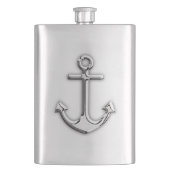 Chrome Anchor Nautical Print Flacon (Voorkant)