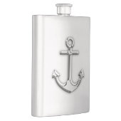 Chrome Anchor Nautical Print Flacon (Rechts)