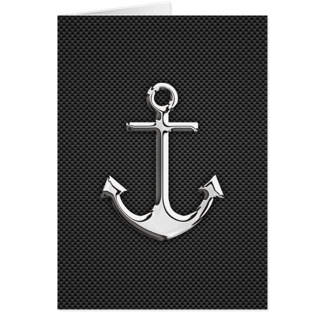 Chrome Anchor op koolstofvezel (Voorkant)