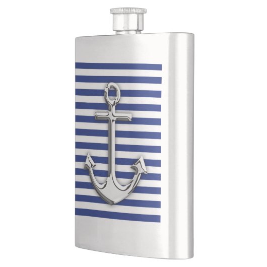 Chrome Anchor op marinestapel afdrukken Flacon (Links)