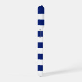 Chrome Anchor op marinestapes iPhone Hoesje (Rechterkant)