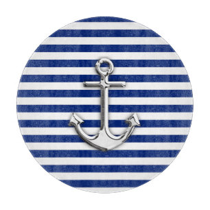 Chrome Anchor op marinestapes Snijplank