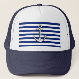 Chrome Anchor op marinestapes Trucker Pet