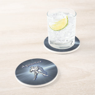 Chrome Aquarius Zandsteen Onderzetter