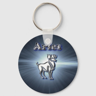 Chrome Aries Sleutelhanger