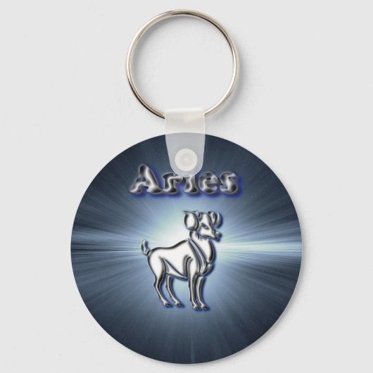 Chrome Aries Sleutelhanger (Voorkant)