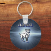 Chrome Aries Sleutelhanger (Voorkant)