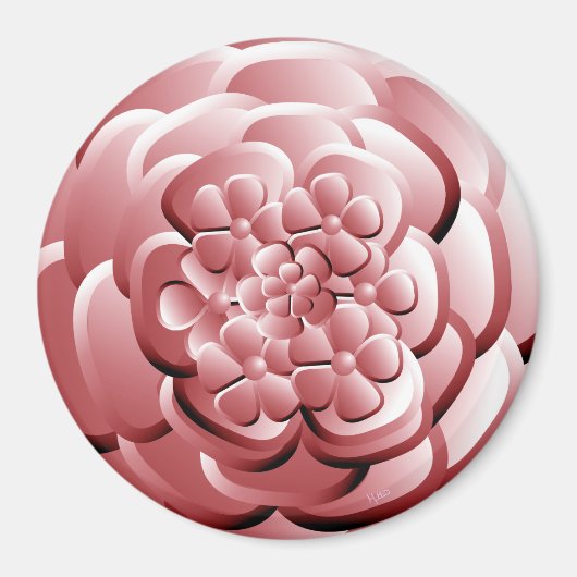 Chrome Bloemen - Rubescent Magnet (Voorkant)