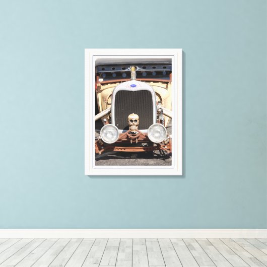 Chrome-Botten Canvas Afdruk (Insitu (Houten vloer))