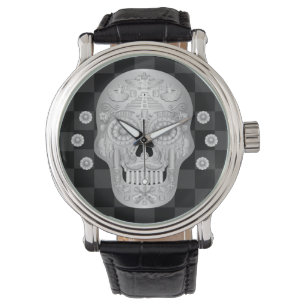 Chrome Calavera Watch Horloge